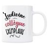 Mug Collègue exemplaire - rose