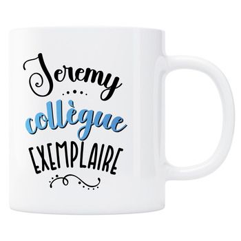 Mug Collègue exemplaire - bleu