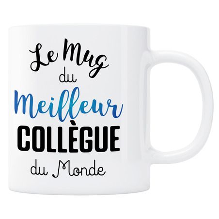 Mug Meilleur collègue du monde - bleu