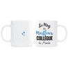 Mug Meilleur collègue du monde - bleu