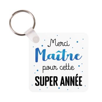 Porte-clés Merci maître