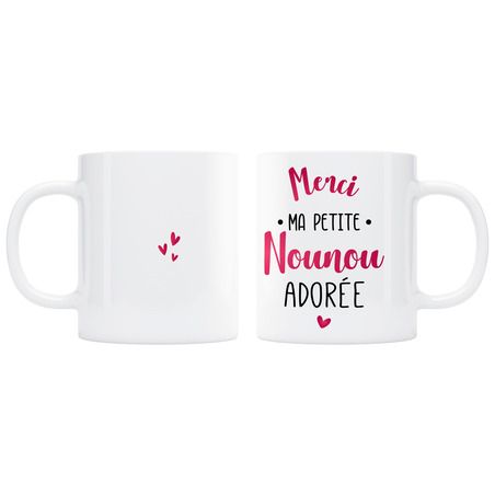 Mug Merci ma nounou adorée