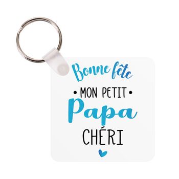 Porte-clés Bonne fête Papa chéri