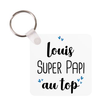 Porte-clés Super papi au top