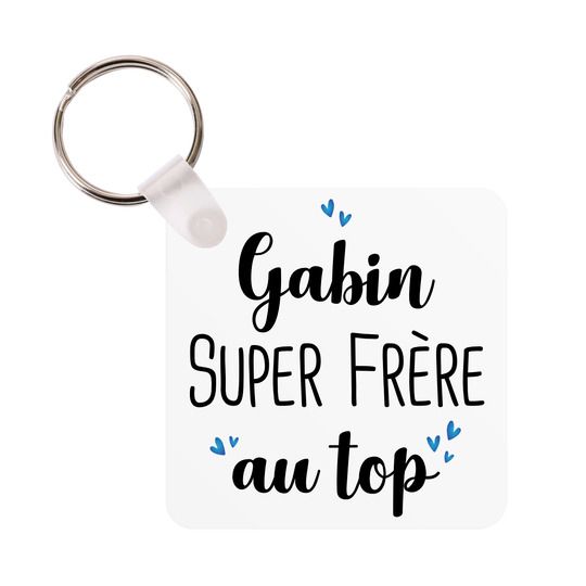 Porte-clés Super frère au top