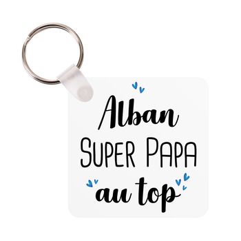 Porte-clés Super papa au top