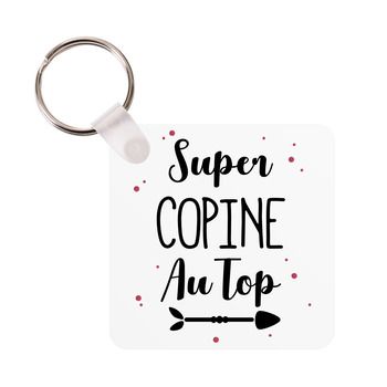 Porte-clés Super copine