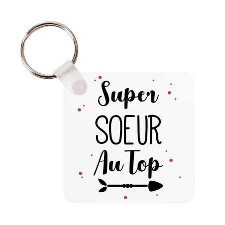 Porte-clés Super soeur