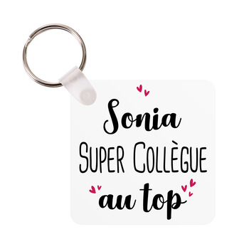 Porte-clés une Super collègue au top