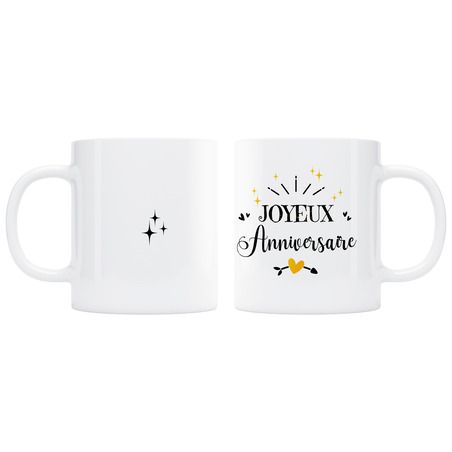 Mug Joyeux anniversaire