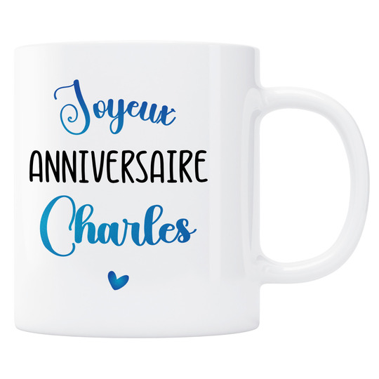 Mug Joyeux Anniversaire