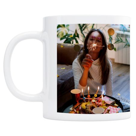 Mug photo à personnaliser - Anniversaire