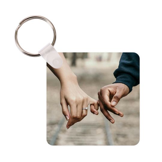 Porte-clés photo - Mariage