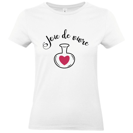 T-shirt Joie de vivre - Femme