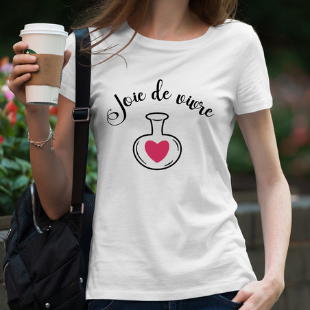 T-shirt Joie de vivre - Femme
