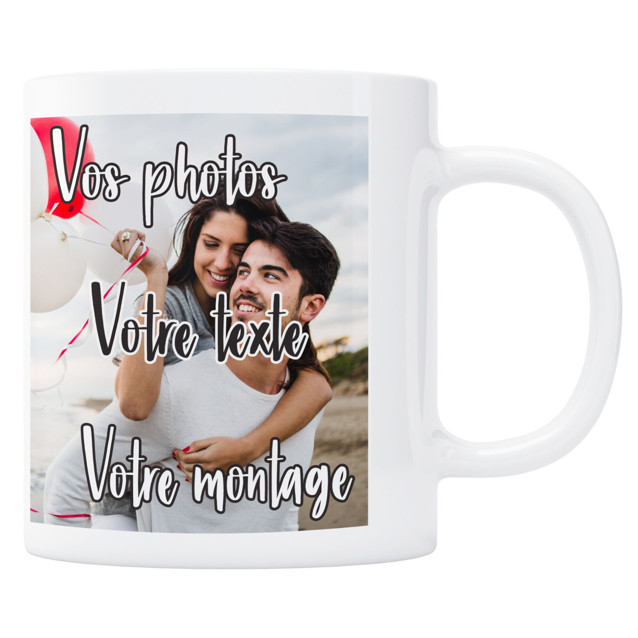 Mug & Tasse personnalisé - Photo St Valentin