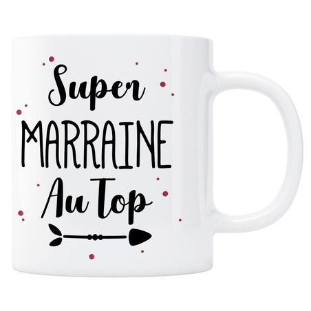 Mug Super marraine au top