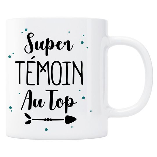 Mug Super témoin au top - vert