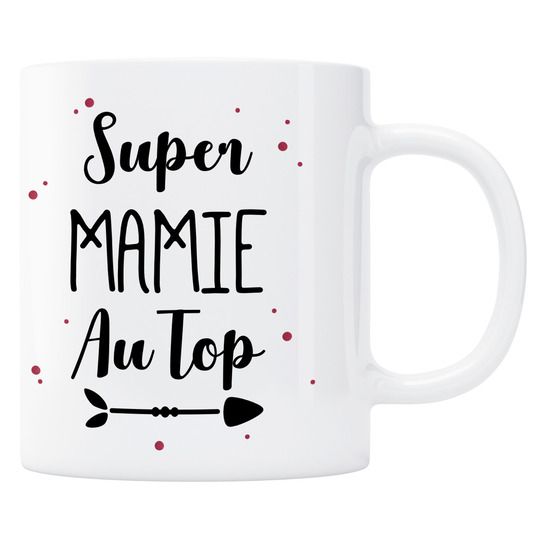 Mug Super mamie au top