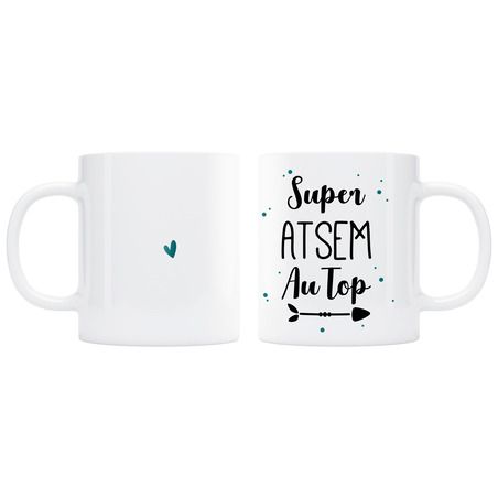 Mug Super ATSEM au top - vert